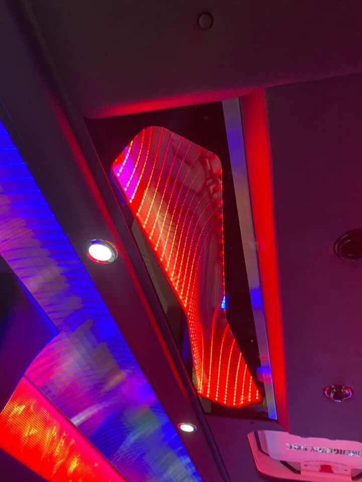 Limo / Party Bus interior