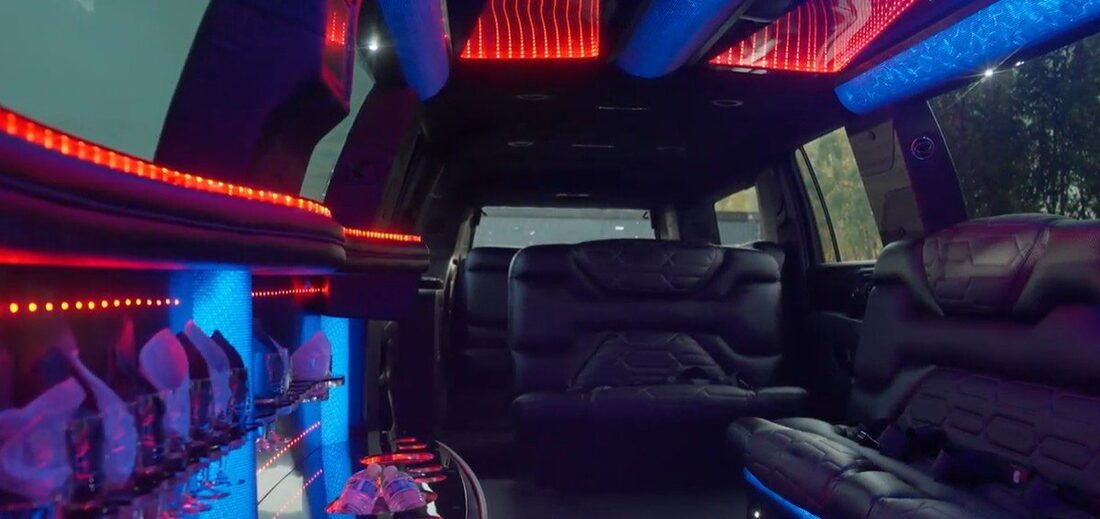 Stretch Limousine interior